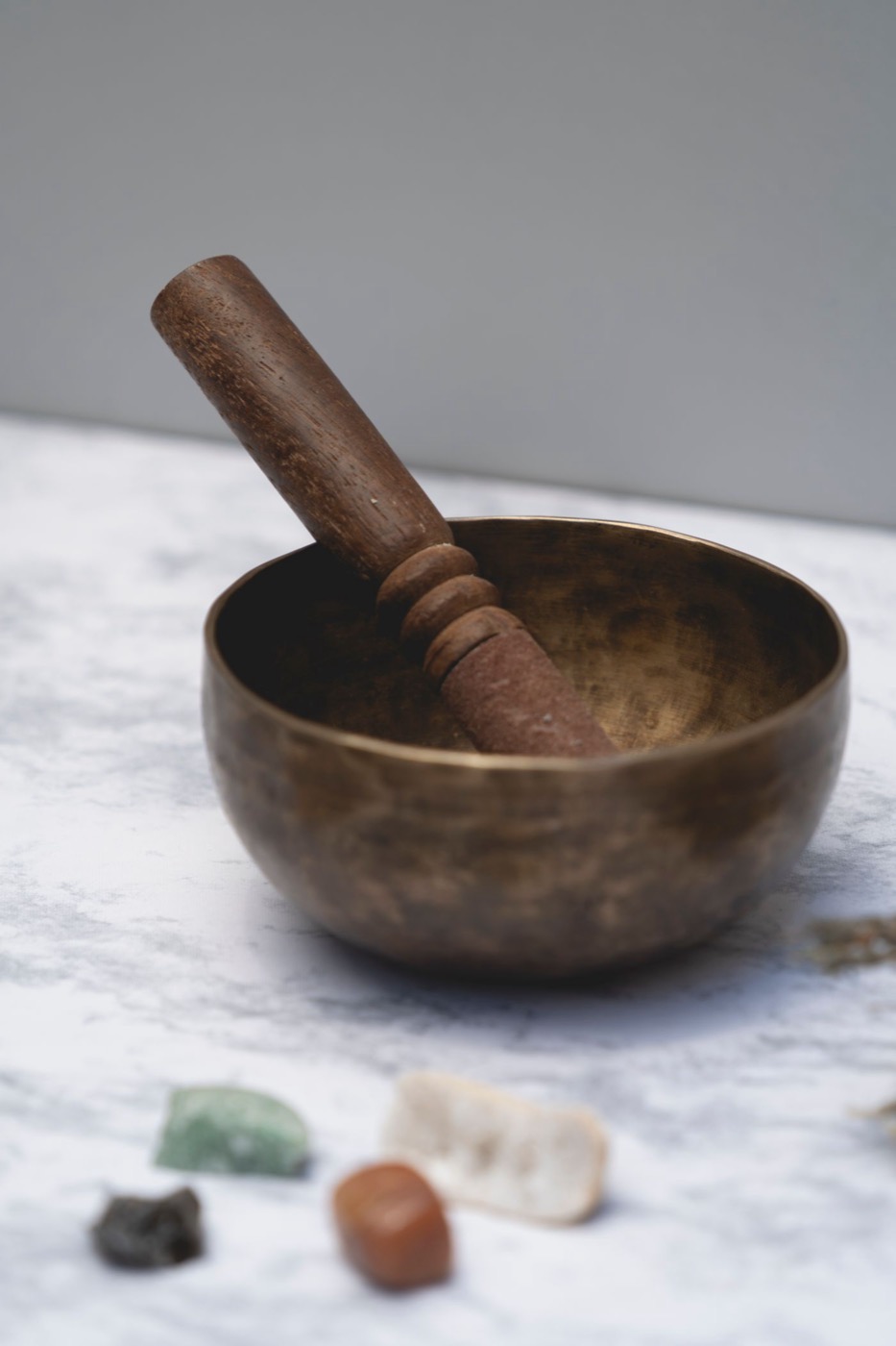Singing bowl for sound healing