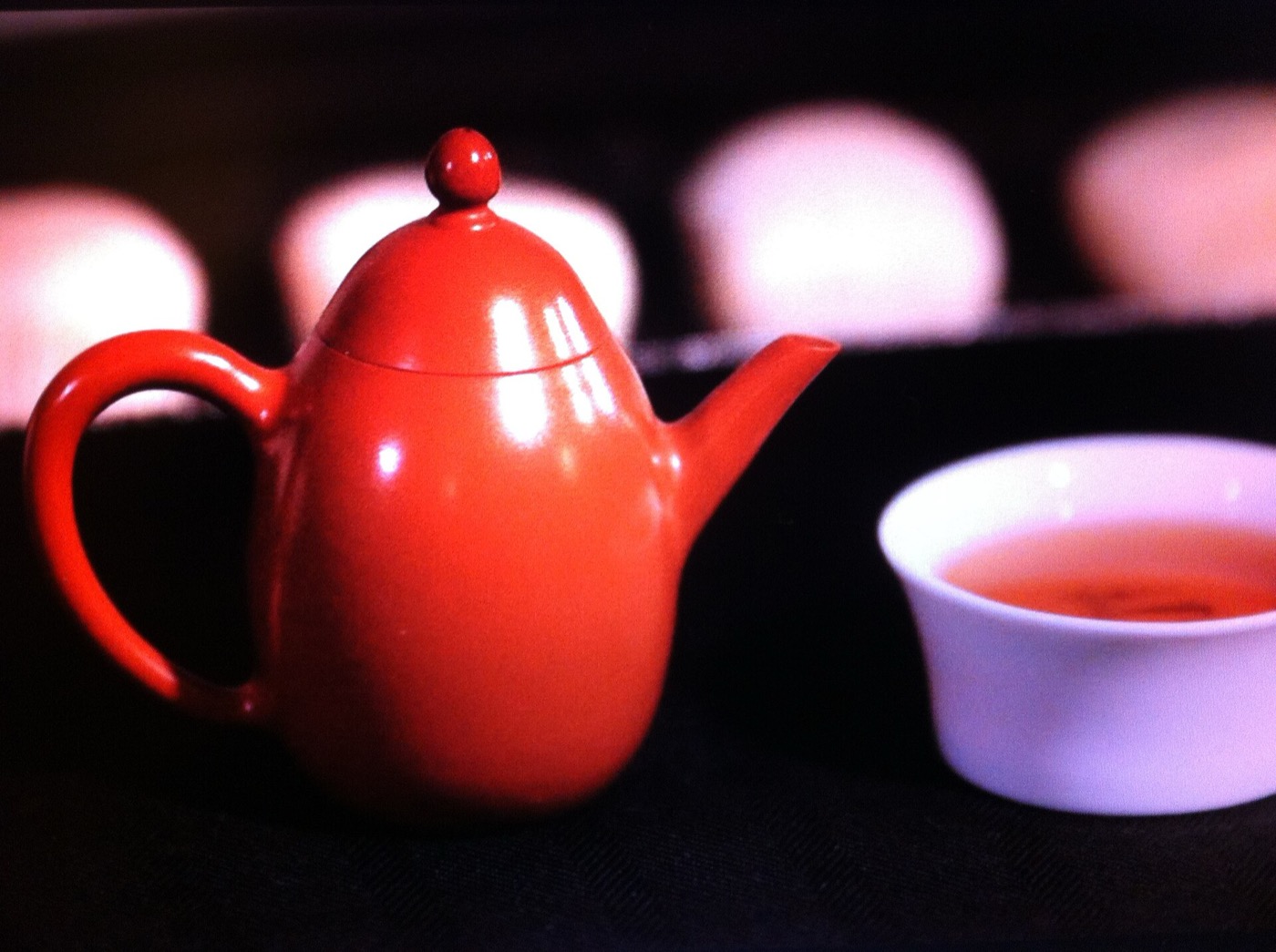 Chinese tea ceremony table